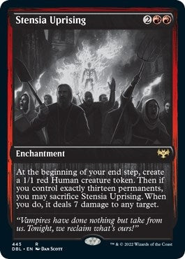 Image for Stensia Uprising (Innistrad: Double Feature) (445) - Magic: The Gathering