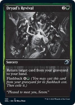 Image for Dryad's Revival (Innistrad: Double Feature) (183) - Magic: The Gathering