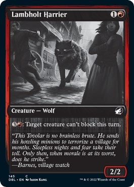 Image for Lambholt Harrier (Innistrad: Double Feature) (145) - Magic: The Gathering
