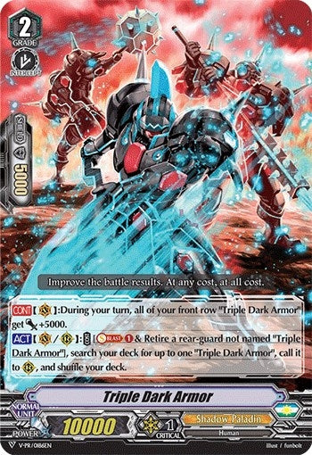 Image for Triple Dark Armor (V Promo Cards) (V-PR/0186EN) - Cardfight Vanguard