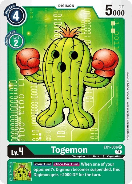 Image for Togemon (EX01) (1036)