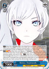 Image for Weiss: Teamwork (RWBY) (RWBY/WX03-T17 TD) - Weiss Schwarz