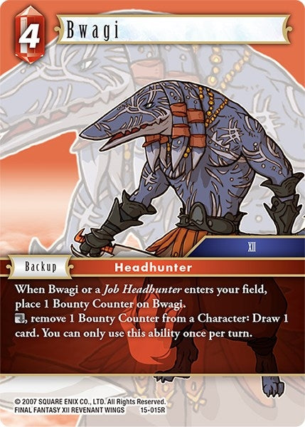 Image for Bwagi (Crystal Dominion) (15-015R) - Final Fantasy TCG