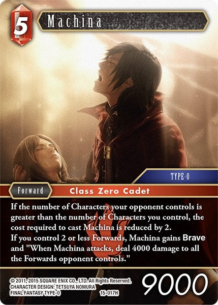 Image for Machina (Crystal Dominion) (15-017H) - Final Fantasy TCG