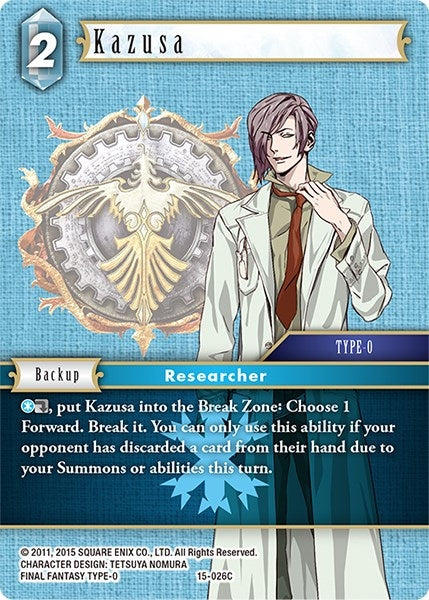 Image for Kazusa (Crystal Dominion) (15-026C) - Final Fantasy TCG