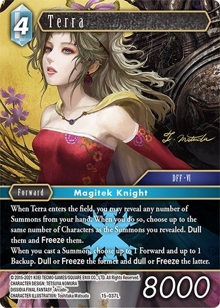 Image for Terra (Crystal Dominion) (15-037L) - Final Fantasy TCG