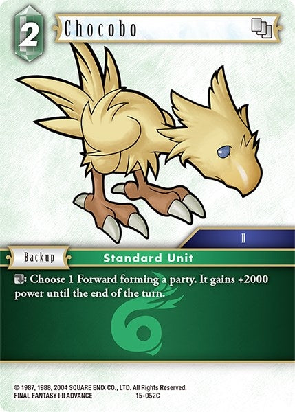 Image for Chocobo (Crystal Dominion) (15-052C) - Final Fantasy TCG