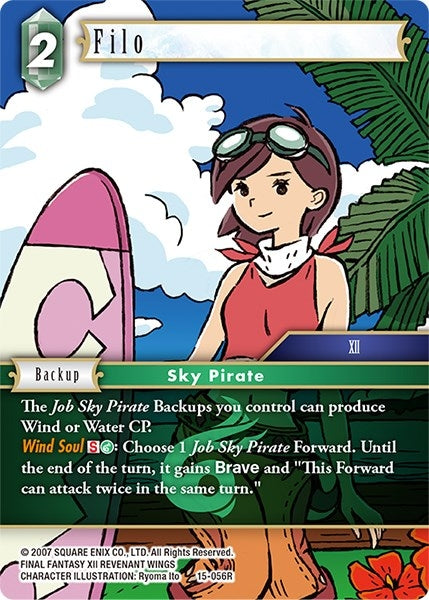 Image for Filo (Crystal Dominion) (15-056R) - Final Fantasy TCG