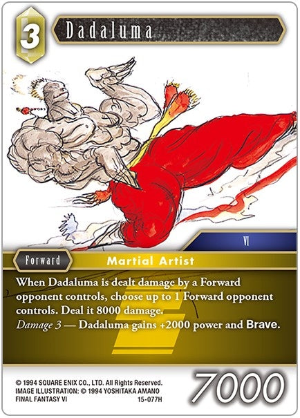 Image for Dadaluma (Crystal Dominion) (15-077H) - Final Fantasy TCG