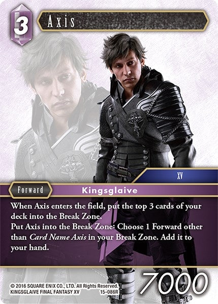 Image for Axis (Crystal Dominion) (15-086R) - Final Fantasy TCG