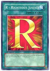 Image for R - Righteous Justice (Duelist Pack 3: Jaden Yuki 2) (DP03-EN018) - YuGiOh