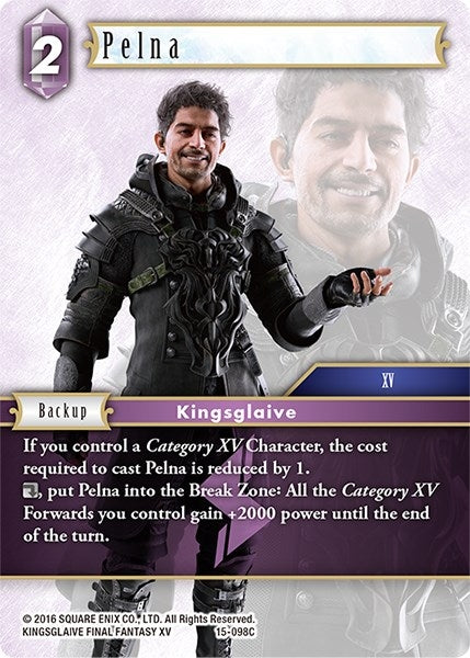 Image for Pelna (Crystal Dominion) (15-098C) - Final Fantasy TCG