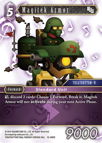 Image for Magitek Armor (Crystal Dominion) (15-099C) - Final Fantasy TCG