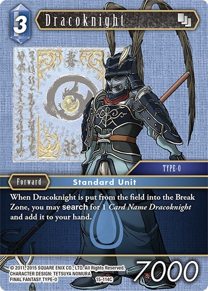 Image for Dracoknight (Crystal Dominion) (15-114C) - Final Fantasy TCG