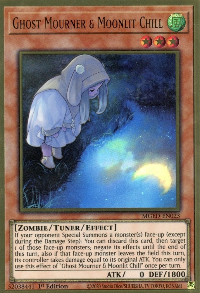 Image for Ghost Mourner & Moonlit Chill (Alternate Art) (Maximum Gold: El Dorado) (MGED-EN023) - YuGiOh