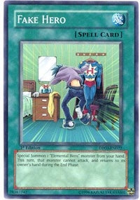 Image for Fake Hero (Duelist Pack 3: Jaden Yuki 2) (DP03-EN022) - YuGiOh