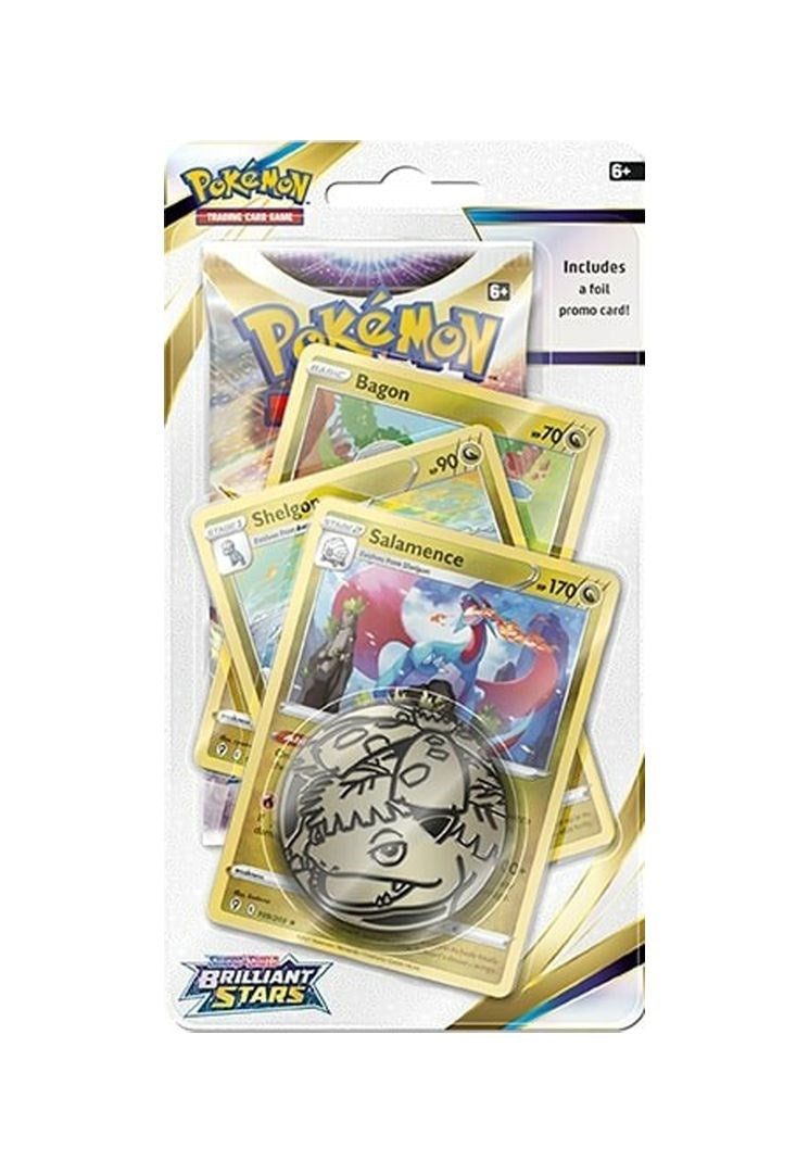 Image for Brilliant Stars Premium Checklane Blister [Salamence] - Pokemon