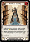 Image for Parable of Humility - FAB025 (Flesh and Blood: Promo Cards) (FAB025) - Flesh and Blood TCG