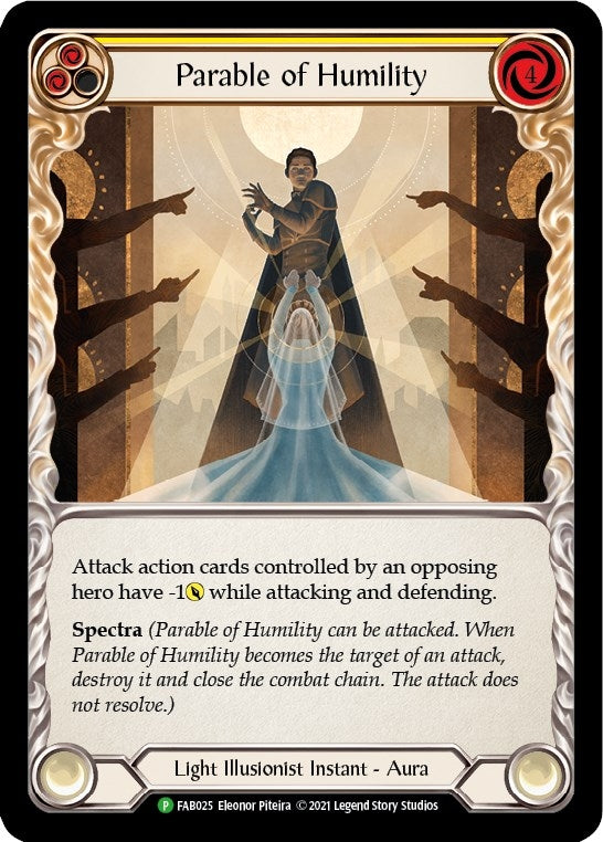 Image for Parable of Humility - FAB025 (Flesh and Blood: Promo Cards) (FAB025) - Flesh and Blood TCG