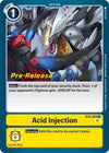 Image for Acid Injection (BT06_PR) (BT6-099 U) - Digimon Card Game