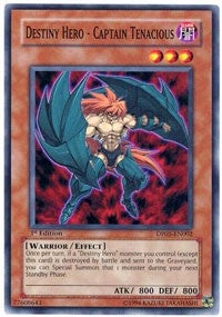 Image for Destiny Hero - Captain Tenacious (Duelist Pack 5: Aster Phoenix) (DP05-EN002) - YuGiOh