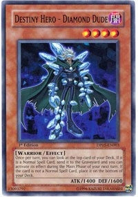 Image for Destiny Hero - Diamond Dude (Duelist Pack 5: Aster Phoenix) (DP05-EN003) - YuGiOh
