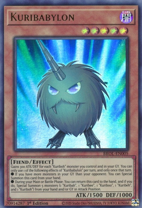 Image for Kuribabylon (Brothers of Legend) (BROL-EN005) - YuGiOh