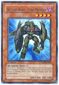 Image for Destiny Hero - Fear Monger (Duelist Pack 5: Aster Phoenix) (DP05-EN009) - YuGiOh