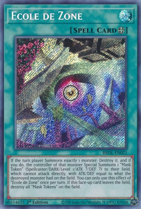 Image for Ecole de Zone (Brothers of Legend) (BROL-EN021) - YuGiOh