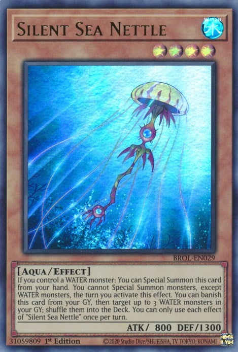 Image for Silent Sea Nettle (Brothers of Legend) (BROL-EN029) - YuGiOh