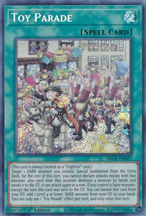 Image for Toy Parade (Brothers of Legend) (BROL-EN037) - YuGiOh
