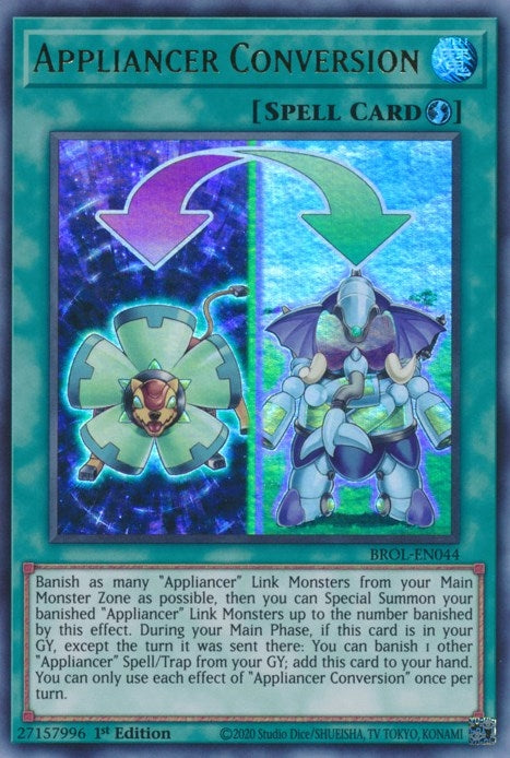 Image for Appliancer Conversion (Brothers of Legend) (BROL-EN044) - YuGiOh