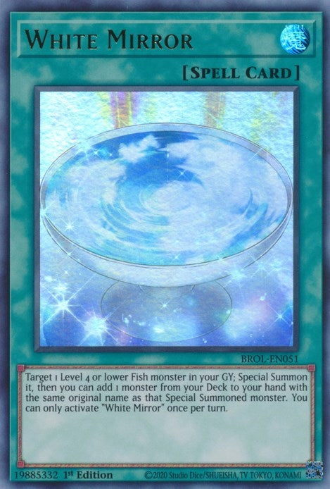 Image for White Mirror (Brothers of Legend) (BROL-EN051) - YuGiOh