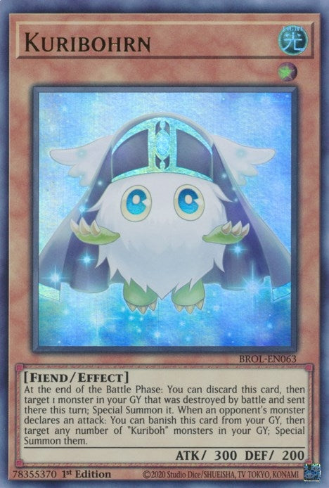 Image for Kuribohrn (Brothers of Legend) (BROL-EN063) - YuGiOh