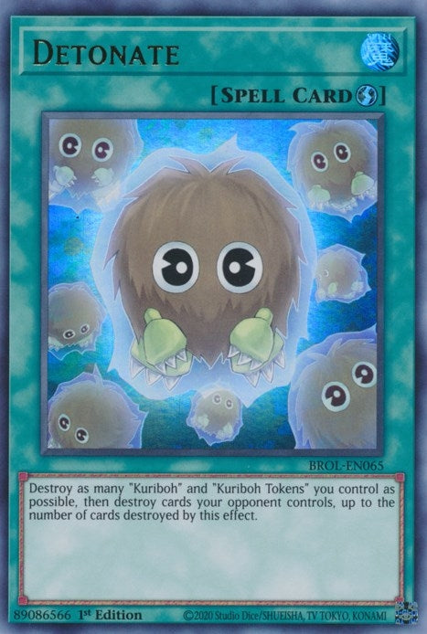 Image for Detonate (Brothers of Legend) (BROL-EN065) - YuGiOh