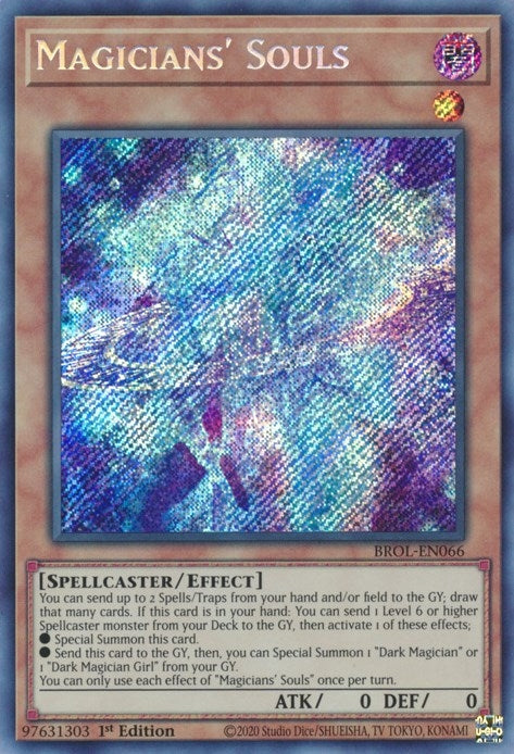 Image for Magicians' Souls (Brothers of Legend) (BROL-EN066) - YuGiOh