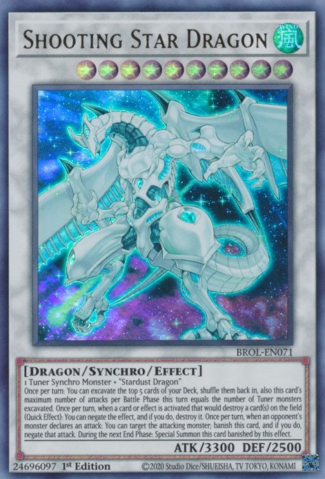 Image for Shooting Star Dragon (Brothers of Legend) (BROL-EN071) - YuGiOh