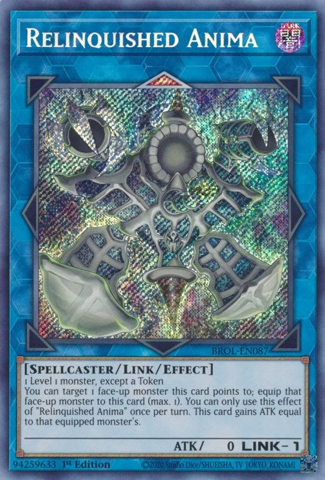 Image for Relinquished Anima (Brothers of Legend) (BROL-EN087) - YuGiOh