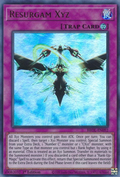 Image for Resurgam Xyz (Brothers of Legend) (BROL-EN092) - YuGiOh
