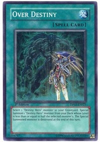 Image for Over Destiny (Duelist Pack 5: Aster Phoenix) (DP05-EN021) - YuGiOh