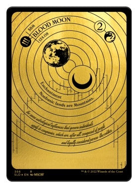 Image for Blood Moon (Foil Etched) (Gold) (Secret Lair Drop Series) (366) - Magic: The Gathering