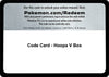 Image for Code Card - Hoopa V Box - Pokemon