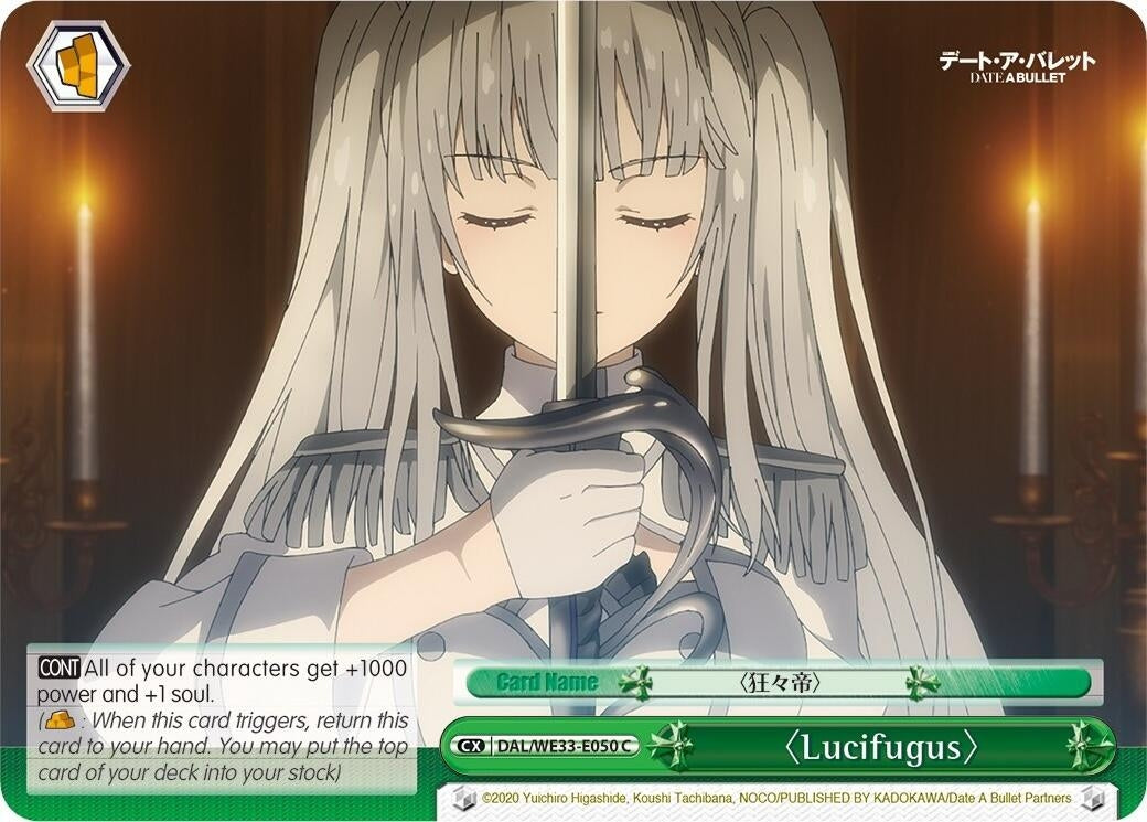 Image for Lucifugus (Date A Bullet) (DAL/WE33-E050 C) - Weiss Schwarz