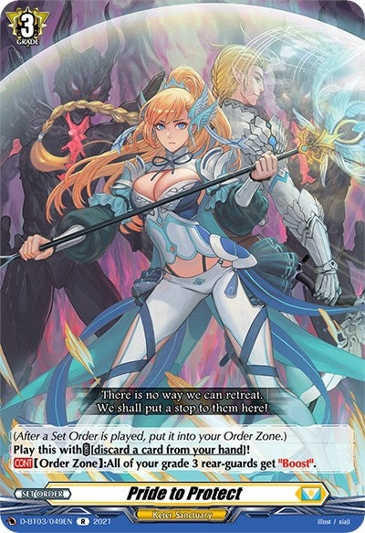 Image for Pride to Protect (D-BT03: Advance of Intertwined Stars) (D-BT03/049EN) - Cardfight Vanguard