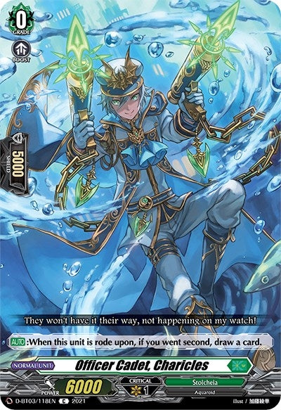 Image for Officer Cadet, Charicles (D-BT03: Advance of Intertwined Stars) (D-BT03/118EN) - Cardfight Vanguard