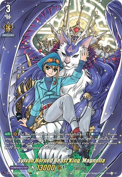 Image for Sylvan Horned Beast King, Magnolia (DSR) (D-BT03: Advance of Intertwined Stars) (D-BT03/DSR01EN) - Cardfight Vanguard