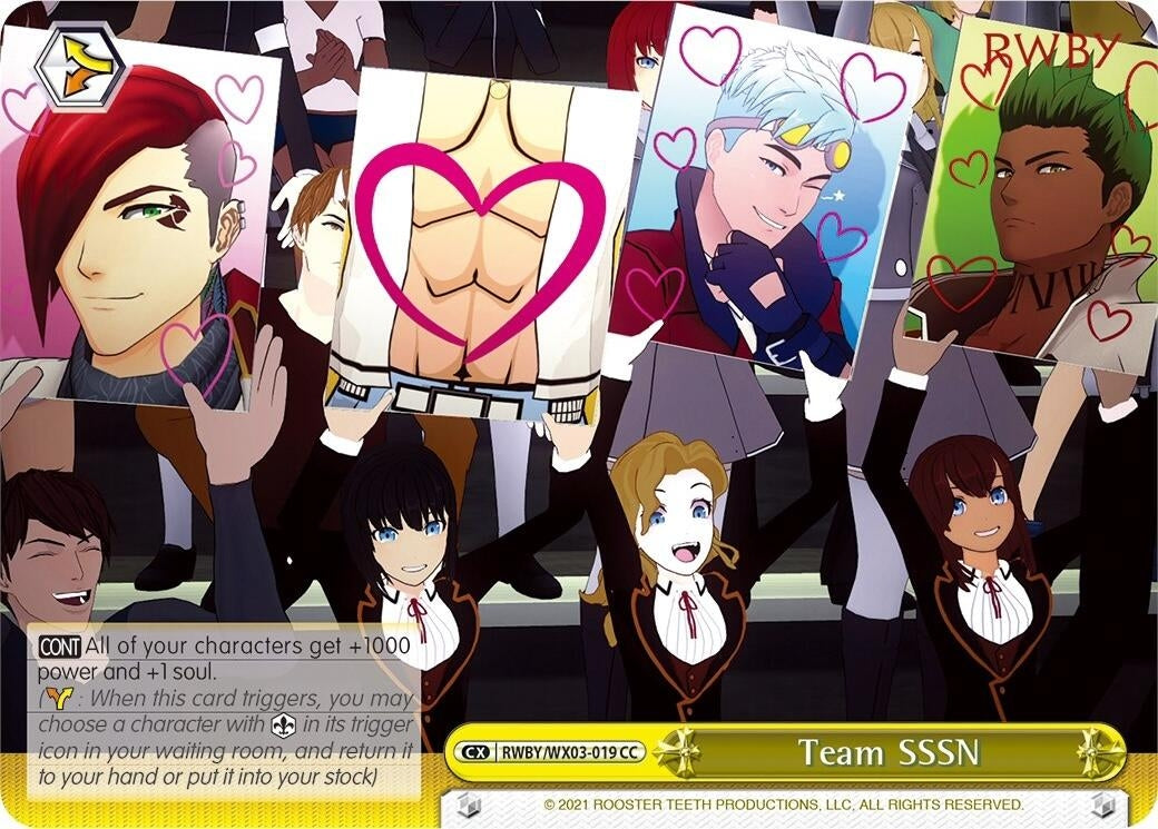 Image for Team SSSN (RWBY) (RWBY/WX03-019 CC) - Weiss Schwarz