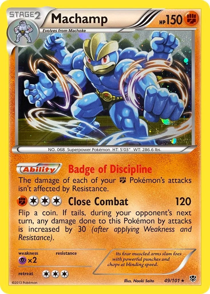 Image for Machamp - 49/101 (Cosmos Holo) (Blister Exclusives) (049/101) - Pokemon