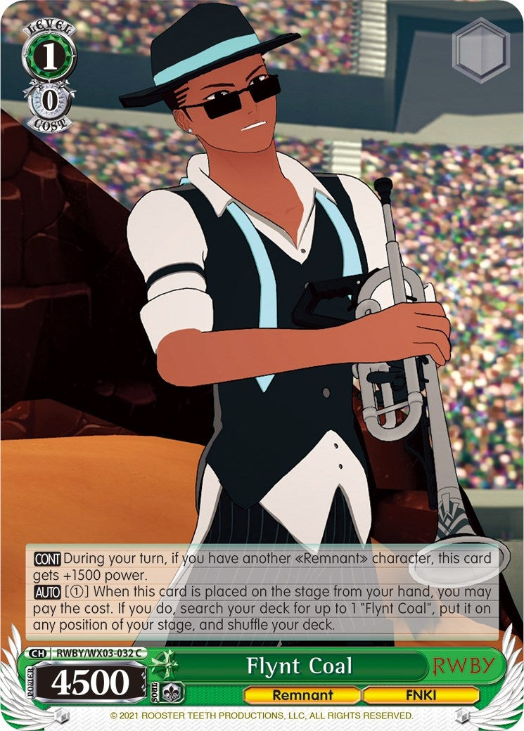 Image for Flynt Coal (RWBY) (RWBY/WX03-032 C) - Weiss Schwarz