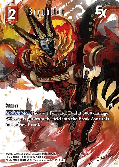 Image for Brynhildr EX (Full Art) (Crystal Dominion) (15-014H) - Final Fantasy TCG